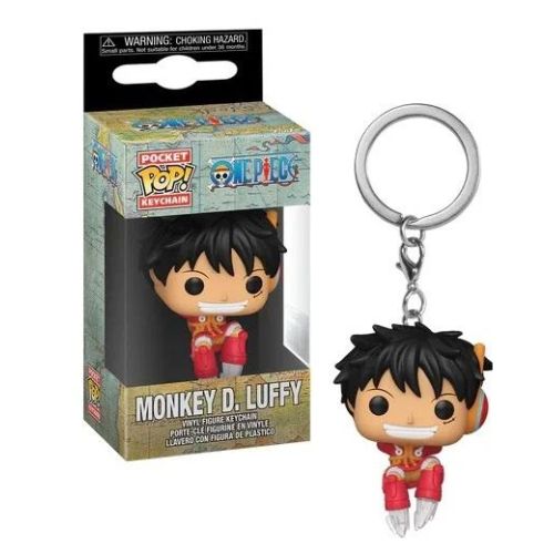 FUNKO POP! Portachiavi ONE PIECE Luffy Egghead – In box 5cm…x12